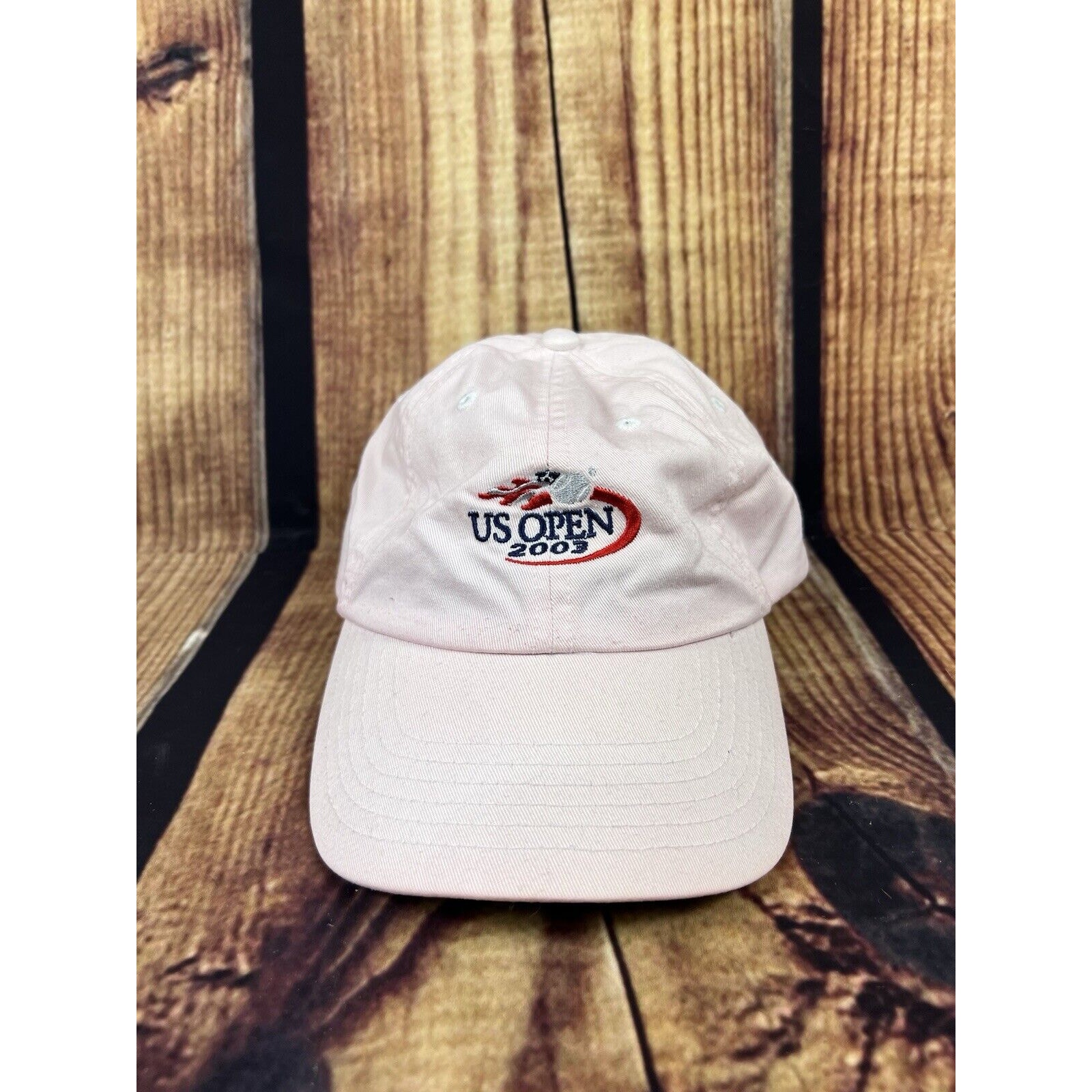 Us Open Hat Golf National Championship Olympia Fields 2003 Pink Adjustable Strap